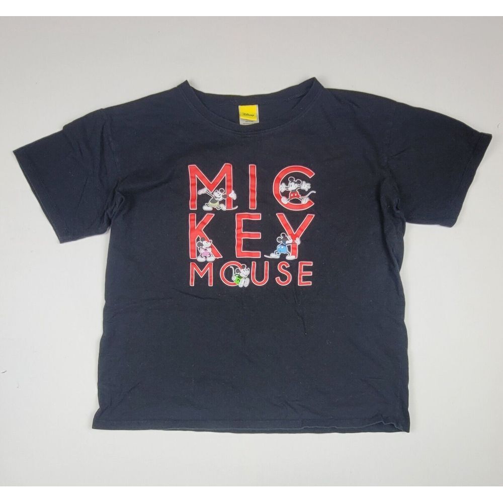 Disney Mickey Mouse T-Shirt Womens Large. Vintage 90s Jerry Leigh Yellow Tag.